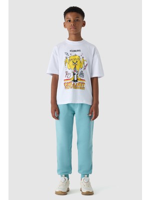 Iceberg  Erkek Çocuk Beyaz Tshirt