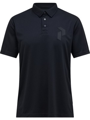 Peak Performance Panmore Polo Erkek Siyah Polo Tişört