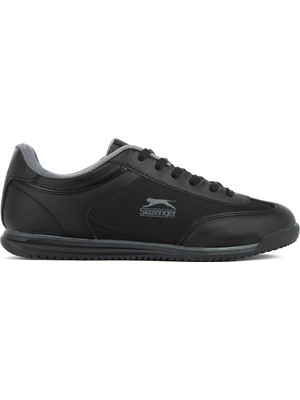 Slazenger MOJO I Erkek Sneaker Koşu & Yürüyüş Ayakkabısı Siyah / Koyu Gri