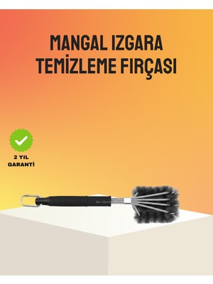 Ergün Collection Izgara ve Barbekü Temizleme Fırçası Dayanıklı Tasarım