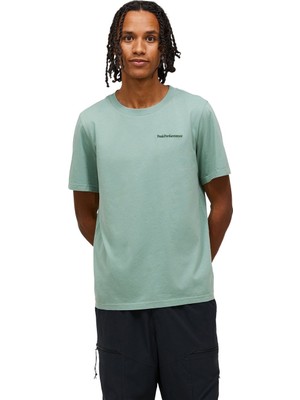 Peak Performance Original Small Logo Erkek Yeşil Tişört