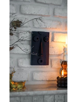 Jeane Home Decor 21CM Soyut Dekoratif Yüz Modeli Duvar Askılık Obje Hediyelik