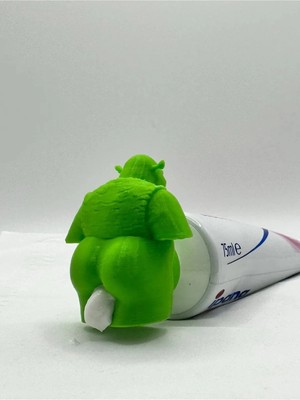 ESM 3D Shrek Diş Macunu Kapağı - Eğlenceli Diş Macunu Kapağı