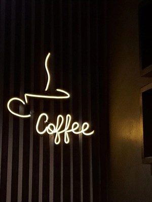Deccor Evim Coffee Neon LED Yazı