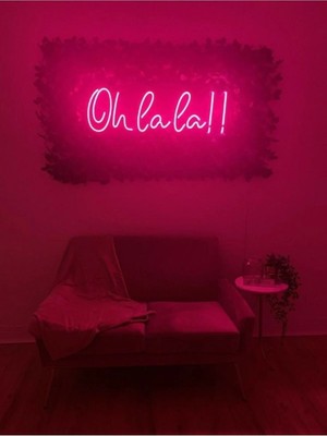 Deccor Evim Oh La La !! Neon LED Tabela