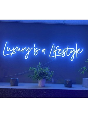 Deccor Evim Luxury Is A Lıfestyle Neon LED Aydınlatma