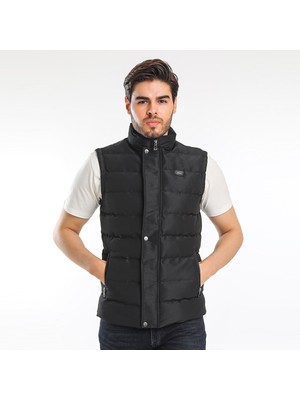 Slazenger ZULA IN Erkek Şişme Siyah Yelek