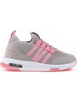 Slazenger EBBA I Kız Çocuk  Gri / Pembe Sneaker