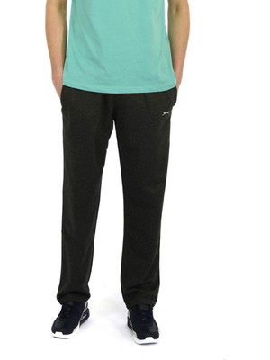 Slazenger OTEKS Erkek Cepli Koyu Gri Eşofman Altı