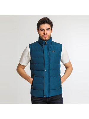 Slazenger ZULA IN Erkek Şişme Lacivert Yelek