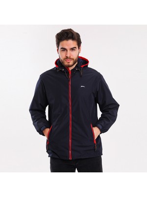 Slazenger OFANS Erkek Yağmurluk Lacivert