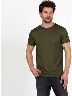 Slazenger REPUBLIC Erkek Tişört Haki
