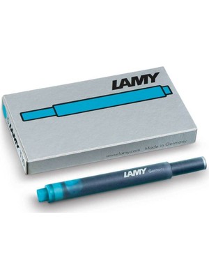 Lamy Dolmakalem Kartuşu Turkuaz 5Li T10T Kalite Sarf Malzemeleri