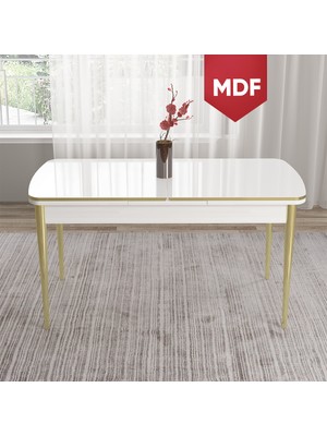 Canisa Pale Serisi MDF 80X132 Açılabilir Mutfak Masası