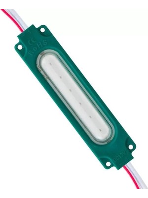 ÖNÇ - PRİME Powermaster 12 Volt 2 Watt Yeşil Modül LED (68X16 Mm)