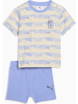 Puma Puma x Gdh Mınıcats Set Çocuk Mor Eşofman Takımı 63493160
