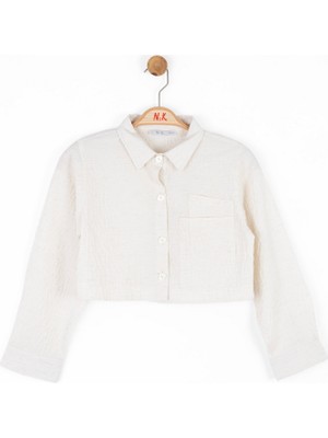 Nk Kids Kız Çocuk Gömlek 8-14 Yaş 38384