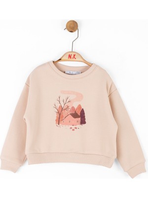 Nk Kids Kız Çocuk Sweatshirt 9AY-4 Yaş 37633