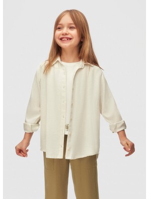 Nk Kids Kız Çocuk Gömlek 4-8 Yaş 38545