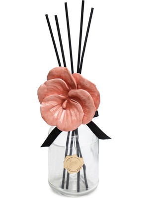 Missi Parlak Sırlı Taş Orkide Zarafeti Çubuklu Oda Kokusu 200 Ml-Garden Rose&pudra