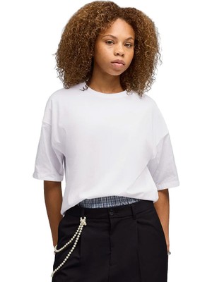 Markali Puma Her Tee Kadın Beyaz Tişört 69188302