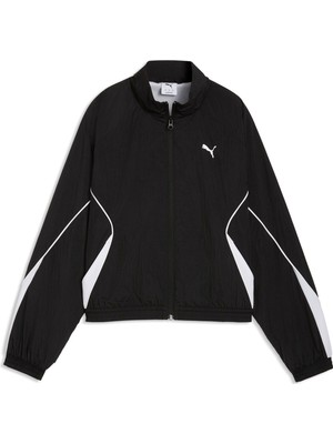 Puma Puma Sport Relaxed Woven Ful Kadın Siyah Ceket 69186401
