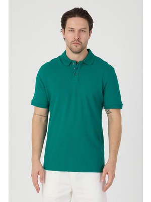 Luvint Erkek Polo Yaka Tişört Rahat Kalıp