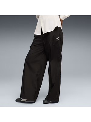 Markali Puma Puma Sport Relaxed Woven Pan Kadın Siyah Eşofman Altı 69186501