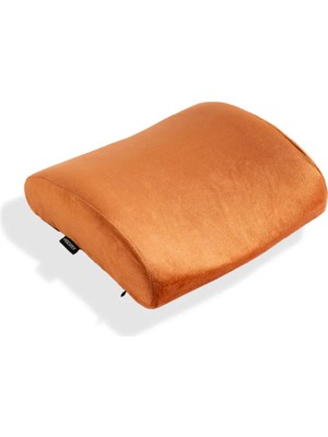Viscotex Visco Ortopedik Bel Destek Yastığı, Ofis, Araba, Sandalye, Koltuk, Sırt Yastığı Minderi, 38X33X12 cm