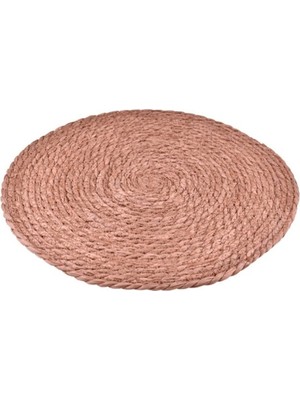 Bambum Alus Yuvarlak Hasır Servis 30 Cm