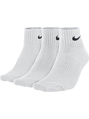 Nike U Nk Perf Ltwt Qt 3pr Unisex Bilek Çorap Beyaz