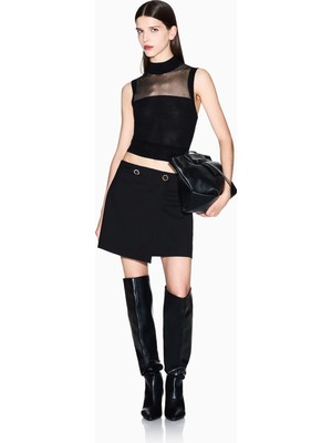 Armani Exchange Siyah Kadın Standart Etek XW001285