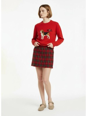 Lauren Ralph Lauren Kırmızı Kadın Etek 200P06912