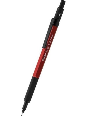 Scrikss Versatil Kalem Metal Graph-X 0.7Mm Kırmızı