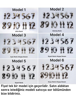 Buççin Online Mağaza  Pelince - Ahşap Kontraplak, Lazer Kesim, Duvar Saati Rakam Seti - Çiçekli Model - Yükseklik 3 cm Ahş