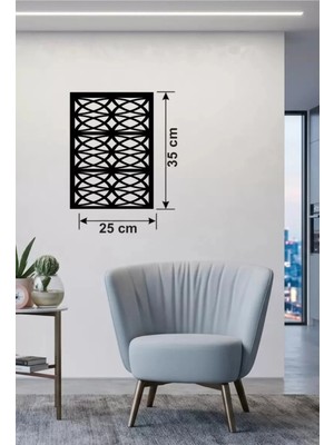 Buççin Online Mağaza  Selçuklu Yıldızı Temalı Ahşap Duvar Tablosu - 25X35 cm Lazer Kesim Dekoratif Pano Çok Renkli Belirti