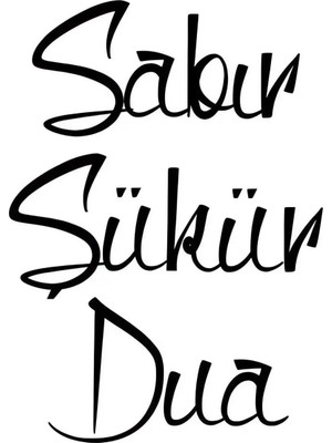 Buççin Online Mağaza  Ahşap Sabır Şükür Dua Islami Duvar Poster Ahşap Çok Renkli