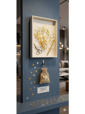 Buççin Online Mağaza  Gold Pleksi Yıldız 5 cm Yapışkanlı Hobi Süsleme Aksesuar 50 Adet Akrilik Gümüş