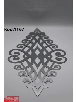 Buççin Online Mağaza  Dekoratif Gümüş Aynalı Pleksi Mobilya Dolap Süsü 45X22 Gümüş