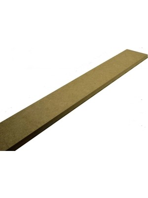 Buççin Online Mağaza  Duvar Çita Çalişmasi 10 mm (Kalinlik) 6 cm (En) x 210 cm (Boy) Ham Mdf ( 5 Boy ) Ahşap Kahverengi