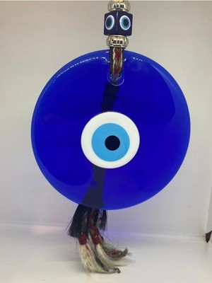 Buççin Online Mağaza  Nazar Boncuğu 18 cm Cam Cam Mavi