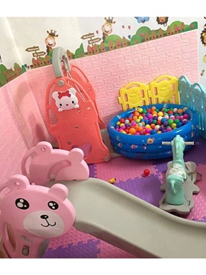 Buççin Online Mağaza  Kız Çocuk ve Yatak Odası Pembe Yapışkanlı Panel 3D Duvar Kağıdı Pembe