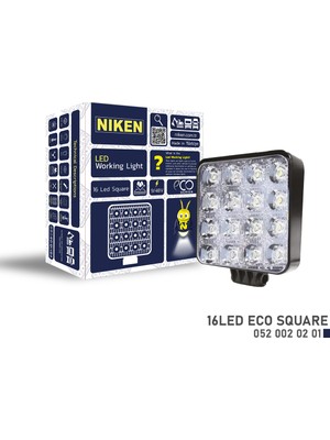 Niken Nıken LED Working Light 16LEDSQUARE
