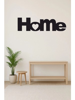 Buççin Online Mağaza  Home Kalp Ahşap Mdf Duvar Dekorasyonu Ahşap Siyah