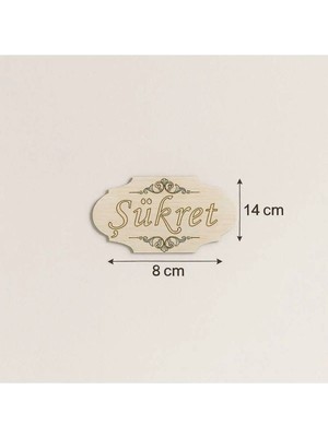 Buççin Online Mağaza  Ahşap Sabret, Şükret, Dua Et, Duvar Dekoru, Süsü, Levhası Ahşap Çok Renkli