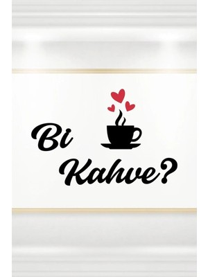 Buççin Online Mağaza  Bi Kahve Dekoratif Ahşap Duvar Dekoru - Ev Süsü - Kahve Köşesi - Duvar Dekorasyon Ahşap Siyah