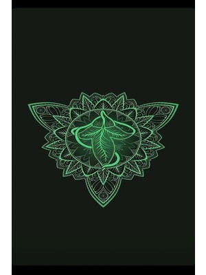 Buççin Online Mağaza  Ahşap Yüzüklerin Efendisi Lothlorien Duvar Poster Ahşap Çok Renkli