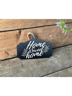 Buççin Online Mağaza  Retro-Rustik-Dekoratif Home Konsepti Ahşap Duvar Dekor Süsü Özel Kesimli Ahşap Siyah