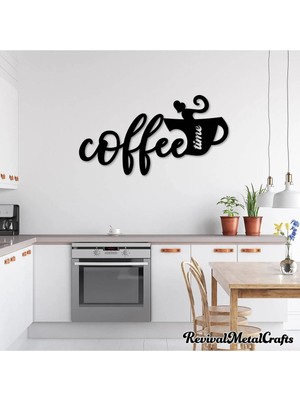 Buççin Online Mağaza  Dekoratif Coffee Bar Ahşap Duvar Yazısı Kahve Köşesi Duvar Süsü Ahşap Siyah