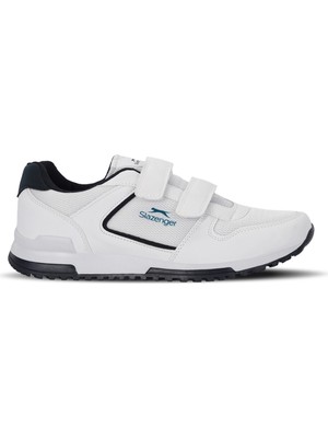 Slazenger Allure I Erkek Cırt Cırtlı Beyaz Günlük Spor Ayakkabısı
